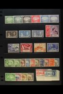 1937-1951 ALL DIFFERENT FINE MINT/NHM COLLECTION On Stock Pages, Inc 1937 "Dhow" Range To 3½a, 1939-48... - Aden (1854-1963)