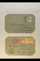 RAILWAY POST 1915-36 DENMARK COVERS & POSTCARDS COLLECTION Includes Postcard With "Togpost" (Train Post)... - Ohne Zuordnung