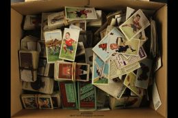 INTERESTING AND VALUABLE ACCUMULATION OF CIGARETTE & TRADE CARDS - CHIEFLY PART SETS A Large Quantity Stored... - Sin Clasificación