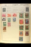AN OLD "TRIUMPH" ALBUM Containing An 1841 To 1960's All World Collection Of Mostly Used Stamps, Includes Better... - Autres & Non Classés
