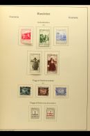 EUROPE 19th Century To 1950's Mint And Used Collection Of Selected European Countries In Four KA-BE "EUROPA"... - Sonstige & Ohne Zuordnung