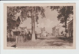 BUSSIERE POITEVINE - HAUTE VIENNE - ENTREE DU BOURG - ROUTE DE DORAT - Bussiere Poitevine