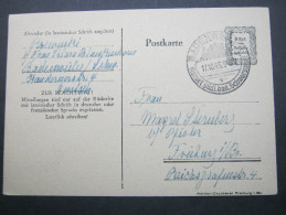 1945 , Notganzsache Mit Viel Text Aus BADENWEILER - Other & Unclassified