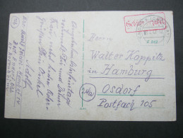 1947 , ENDORF       , GEBÜHR BEZAHLT , Klare Stempel Auf Karte - Sonstige & Ohne Zuordnung