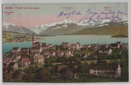 Thalwil Und Die Alpen - Photoglob No. L 30024 - Thalwil