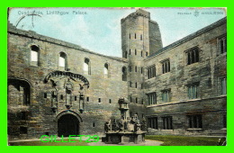 QUADRANGLE, SCOTLAND - LINLITHGOW PALACE - RELIABLE SERIES R 1914 - TRAVEL IN 1905 - - West Lothian