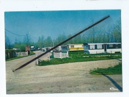 CPM -  Ponches  Estruval  (Somme )  -  Le Camping Municipal - Crecy En Ponthieu
