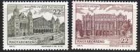 HUNGARY - 1995. Buildings Of Budapest / Vigado / West Railroad Station MNH!!! Mi: 4362-4363. - Nuovi