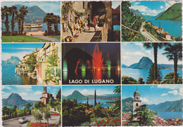 SUISSE,SWISS,SWITZERLAND, SCHWEIZ,SVIZZERA,lago Di Lugano ,entre Suisse Et Italie - Lugano