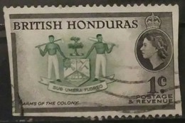 Honduras Britanica 1953 -1957 Country Images. USADO - USED. - British Honduras (...-1970)