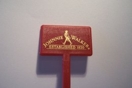 MELANGEUR  BOISSON - AGITATEUR  -- TOUILLEUR  -- JOHNNIE - WALKER  - WHISKY -PUBLICITE - Swizzle Sticks