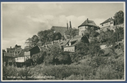 Nordhausen Stadtumwallung Mit Dom Foto, Gelaufen 1937 (AK1058) - Nordhausen