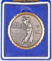 1994 .'The Junior Open Scholarship Tournament Candidate' Br Golf Plakett Eredeti Tokban (60,5mm) T:2
1994. 'The... - Zonder Classificatie