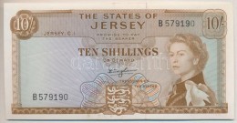 Jersey 1963. 10sh T:I-
Jersey 1963. 10 Shilling C:AU - Unclassified