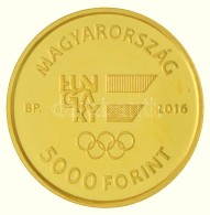2016. 5000Ft Au 'XXXI. Nyári Olimpiai Játékok' Tanúsítvánnyal... - Zonder Classificatie