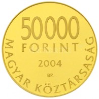 2004. 50.000Ft Au 'Magyarország Az Európai Unió Tagja' (14,1g/0.986) T:1 (PP)
Hungary 2004.... - Ohne Zuordnung