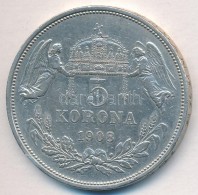 1908KB 5K Ag 'Ferenc József' T:2,2- Ph.
Adamo K7 - Unclassified