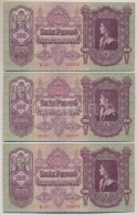 1930. 100P (3x) SorszámkövetÅ‘k T:III Szép Papír
Adamo P17 - Ohne Zuordnung