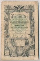 1866. 1G T:III-
 Austrian Empire 1866. 1 Gulden C:VG
Adamo G97 - Unclassified