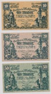 Ausztria / Wiener Neudorf 1920. 10h + 20h + 50h T:I Egyiken Kis Szamárfül
Austria / Wiener Neudorf... - Unclassified