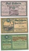 Ausztria / Feuerbrunn 1920. 10h + 20h + 50h T:I,II
Austria / Feuerbrunn 1920. 10 Heller + 20 Heller + 50 Heller... - Non Classés