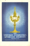 ** * 1938 Budapest XXXIV. Nemzetközi Eucharisztikus Kongresszus; FÅ‘oltár, Körmenet - 3 Db... - Zonder Classificatie