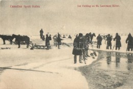 ** T2 Ice Cutting On St. Lawrence River; Canadian Sport Series - Non Classés