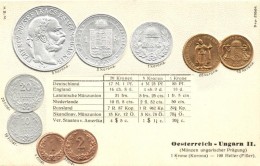 ** T1 Österreich-Ungarn II. / Austro-Hungarian Set Of Coins, Emb. - Unclassified