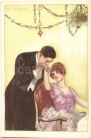 ** T1/T2 Italian Art Deco Postcard, Anna & Gasparini 502-3 S: Mauzan - Zonder Classificatie