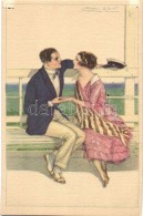 * T1/T2 Italian Art Deco Postcard, Anna & Gasparini 498-4 S: Mauzan - Zonder Classificatie