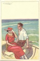** T1 Italian Art Deco Postcard, Anna & Gasparini 462-4 S: Mauzan - Non Classés