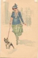 ** T2 Italian Art Deco Postcard, Anna & Gasparini 453-3 S: Mauzan - Non Classés