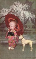 T2 Japanese Girl, Italian Art Postcard CMD 1982-4 S: Colombo - Non Classés