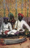 ** T2 Hyderabad, Arms Sellers; Raphael Tuck & Sons Oilette 'Native Life India' Serie II 9091. - Zonder Classificatie