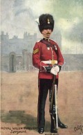 ** T1/T2 Royal Welsh Fusiliers, Sergeant, Raphael Tuck & Sons, Oilette Postcard 9162. - Unclassified