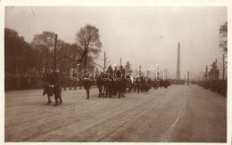 ** T1 1929 Funerailles Du Marechal Foch; Le Fanion Et Le Cheval Du Marechal / The Funeral Of Marshal Foch - Non Classés