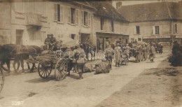 * T2 1918 Francia Katonák A Nyugati Fronton, Brenelle, Vailly Közelében,... - Non Classés