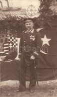* T2 1918 Orsova, Osztrák-magyar Haditengerész Tiszt Kitüntetésekkel, Magyar és... - Zonder Classificatie
