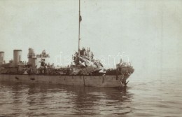 * T2 1916 Megsérült SMS Csepel Osztrák-magyar Torpedónaszád... - Non Classés