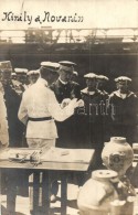 * T2 1917 Június 3-án Å‘felsége IV. Károly Kitünteti Az SMS Novara... - Non Classés