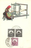 T2 Hungarian Weaving Woman, Folklore - Non Classés