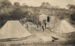 T2/T3 1922 Balatonszepezd, Szepezd; Szent István Cserkésztábor Csoportképe / Hungarian... - Non Classés