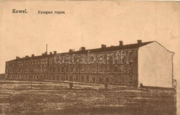 T2/T3 Kovel, Kowel; Military Barracks  (EK) - Non Classés