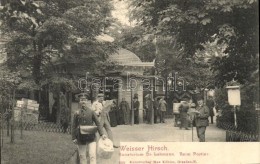 ** T1 Dresden, Weisser Hirsch Sanatorium Dr. Lahmann, Beim Portier / Guests At The Entry Gate - Non Classés