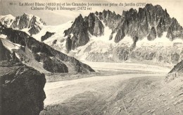 ** T1 Mont Blanc, Grandes Jorasses, Jardin, Cabana Pierre A Beranger - Zonder Classificatie