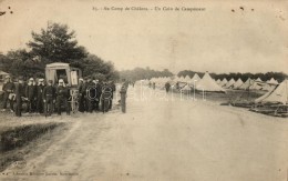T2/T3 Chalons-sur-Marne, Camp De Chalons, Un Coin De Campement / French Military Camp - Unclassified