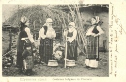 T2/T3 Shumen, Choumen; Bulgarian Peasants, Folklore - Ohne Zuordnung