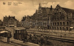 T2 Ghent, Gent, Gand; Graskaai / Quai Aux Herbes / Quay, Dock Workers - Zonder Classificatie