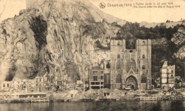 ** T2 Dinant, Damaged Church After 1914 - Unclassified