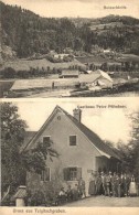 * T2 Teigitschgraben, Holzschleife, Gasthaus Peter Pfünder. Fiausch Photogr. / Guest House - Zonder Classificatie